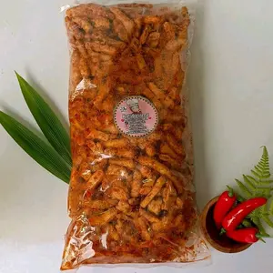 Basreng Pedas Exstra Daun Jeruk Isi 500 Gram - Snacks, Food