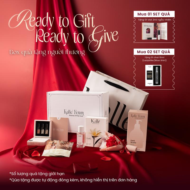 Set Quà Tặng 20.10 - Set Nước Hoa, Sữa Tắm Siêu Thơm Tặng Kèm Túi Giấy, Thiệp Dành Tặng Người Thân,Bạn Bè | Kalle‘ Feum Cosmetic Perfume