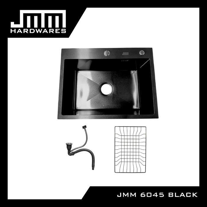 Jual Kitchen Sink 6045 / Bak Cuci Piring Mewah Stainless Black Wasbak ...