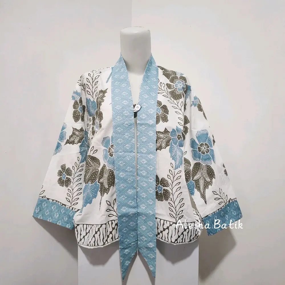 Blus outer Athaya/blus kerja/blus wanita/blus kondangan/blus batik/katun Atasan Cewek