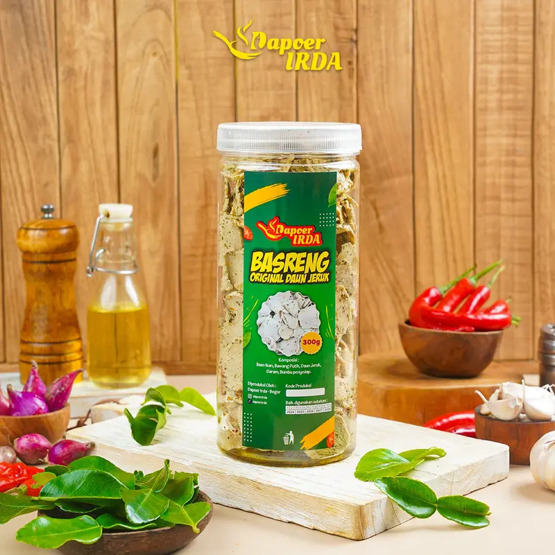 Dapoer Irda Basreng Original Daun Jeruk 3