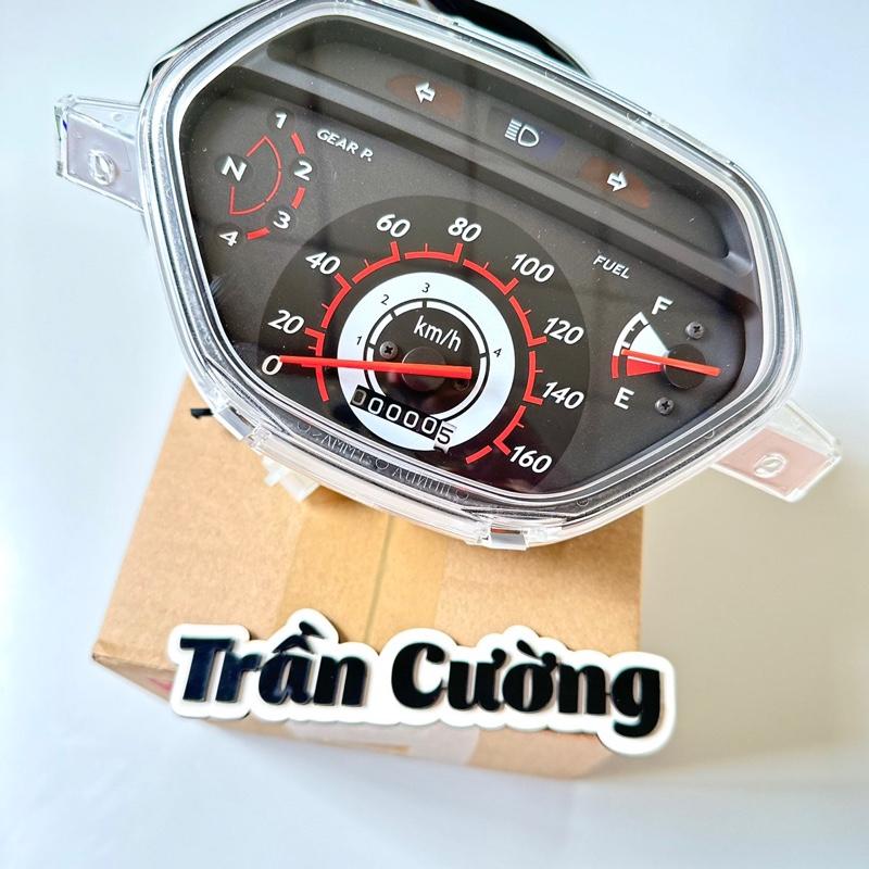 Đồng hồ tốc độ wave nhỏ 110 201- 203 mặt đỏ thái lan phụ tùng