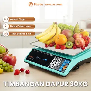 Timbangan Digital 30 KG(40kg) Matrix-TD030 dan FDS-30 Double Display Anti Air