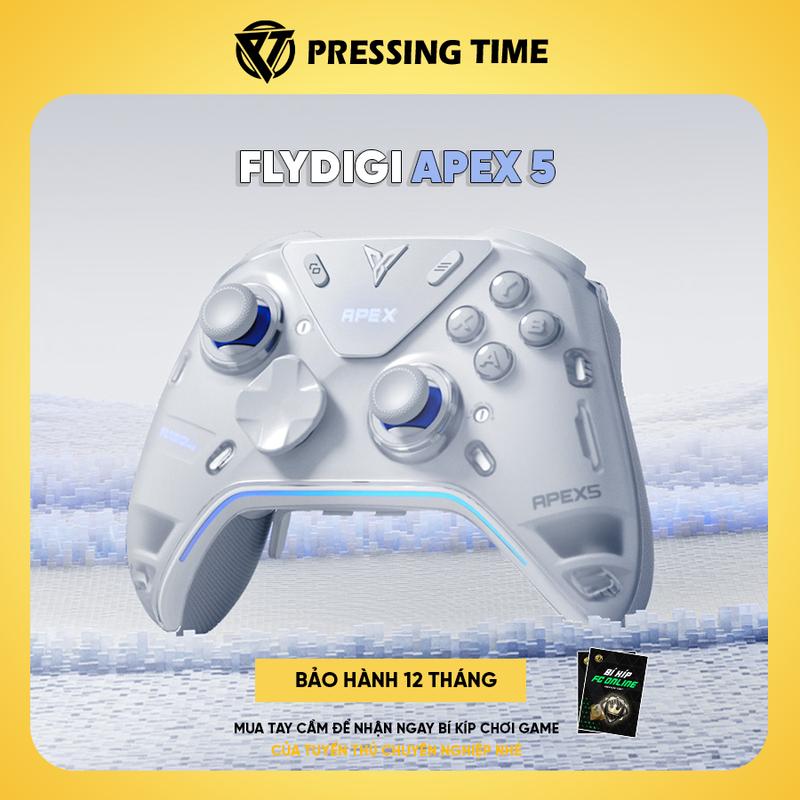 Flydigi Apex 5 | Tay cầm Bluetooth Wireless chơi game trên IOS, Android và PC, TV