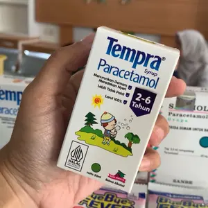 Tempra Paracetamol Syrup 2-6 Tahun | Karyasehat - Menurunkan Demam & Meredakan Nyeri - Netto 30ml