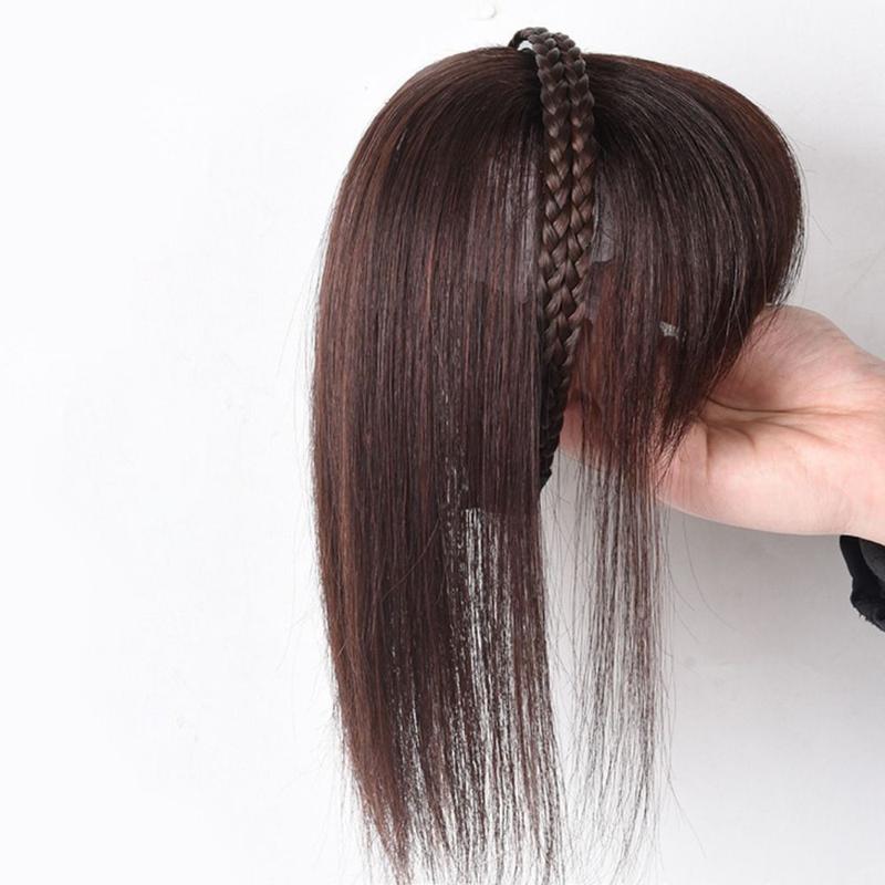  Thời Trang Hàng Ngày Chất Lượng Cao Cho Nữ Nối Tóc Tổng Hợp Với Tua Rua Vô Hình Mũ Đội Đầu Hợp Thời Trang Dây Buộc Tóc Giả Tóc Mái Phụ Kiện Tóc Băng Đô Bện Tóc Giả Chịu Nhiệt blue  wig 