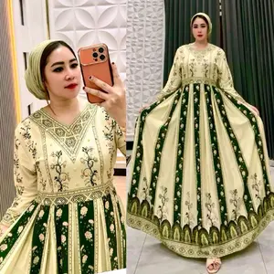 gamis wanita hindi layla mayung