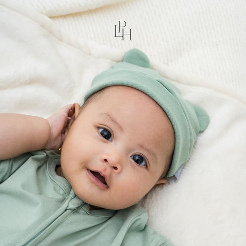 Little Palmerhaus - Cotton Panda Hat 2.0 (Topi Bayi) 0
