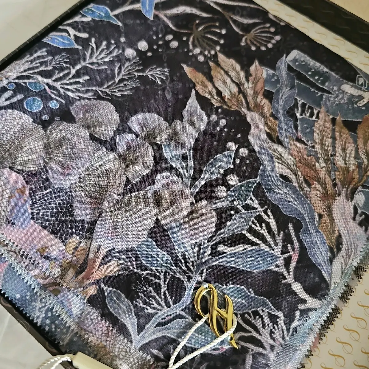 UNDER THE SEA COTTON JAPAN SCARF SOFT EXCLUSIVE