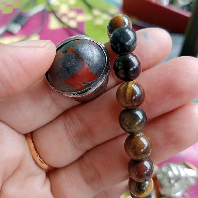 pesanan kak serdadu /cincin/gelang batu pacitan 0