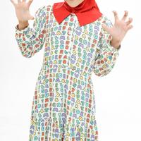 Gambar Rabbani X MOT Setelan Dress Anak Daniah Alfacraft - 195 Marshmallow - Aurora Red, 3-4 Tahun dari Rabbani ID_NEW Kota Bandung 5 Tokopedia