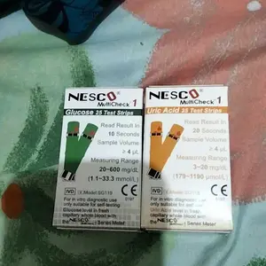 Strip Nesco Gula Darah, Asam Urat, Kolesterol & Hemoglobin