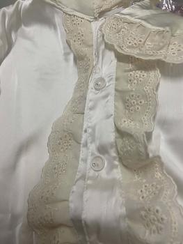 Product Review of Set Bộ Pijama Tiểu Thư Cổ Sen Phối Bèo Dọc Nút Đính Đá Chất Liệu Lụa Latin Mát Mịn 40-62kg m13 from N**g t**h n**g m** ư**😢 0