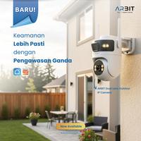 Gambar ARBIT WiFi Outdoor Dual Lens IP Camera CCTV Pintar Smart Home Lensa Ganda 3 MP Tahan Air Cuaca dari ARBIT Smart Home Kota Administrasi Jakarta Barat 3 Tokopedia