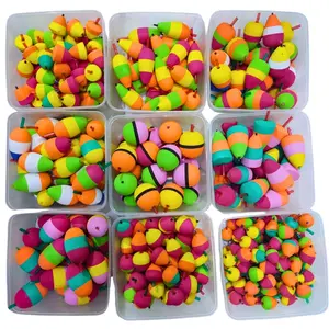 Pelampung Pancing Busa/ Kumbul/ Kambangan Pancing Ukuran Lengkap Bisa dipasang Starlight