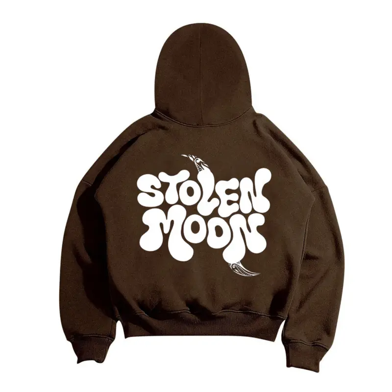 Hoodie Boxy Oversize Starboy Keren Cowok Cewek Fleece 280 Gsm Adem Tebal 7