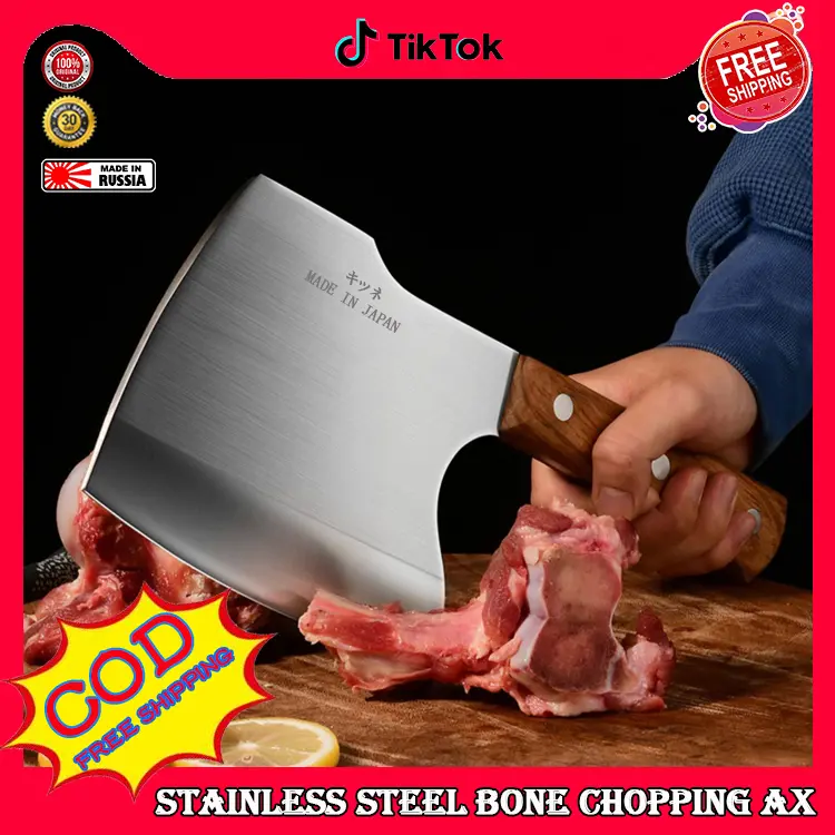 【Reka bentuk tebal, 1KG】Kapak pemotong tulang yang menebal dan membesar Kitchenware