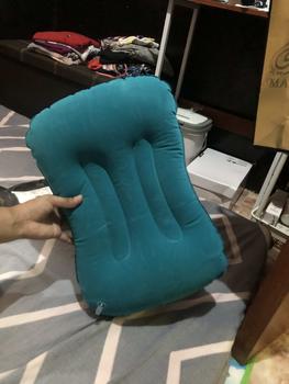 Product Review of Inflatable Travel Pillow Press Type Inflatable Pillow Outdoor Camping Portable Comfortable from k**l p** 1