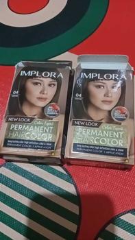 Product Review of IMPLORA New Permanent Hair Color | Cat Rambut | Pewarna Bleaching from l**i 0