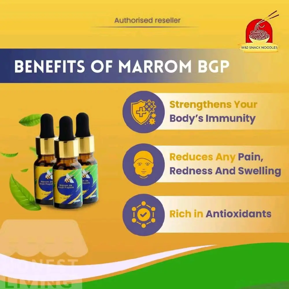 Marrom de Brazil Propolis | Brazilian Green Propolis | Bundle of 3