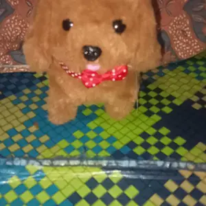 Electric Plush Toy Dog Wag Tail Walking Ass Shaking Kids Interactive Simulation Teddy Stuffed Animal