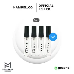 HAMBEL CO | Original Parfume Decant Travel Size 5ml Parfum OLIVER / CUDDLE / CANDU / TABRANI