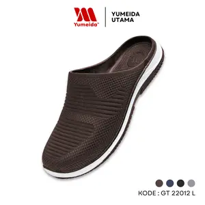 Yumeida GT-22012 L - Sandal Pria Slip On Slop Karet Anti Air