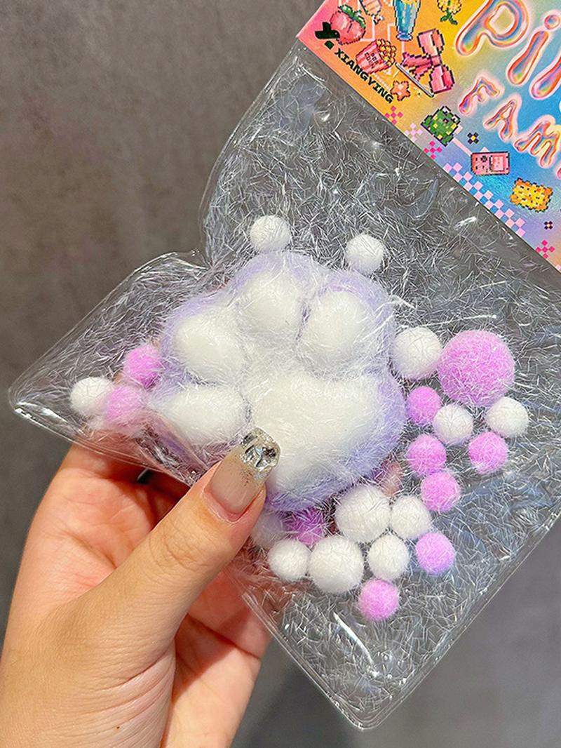 Product Introduction of 【UBaby】Mainan Anak-anak Taba Squishy Pinch Paw Squeeze Lembut Kucing Pereda Stres Lembut Toys 5