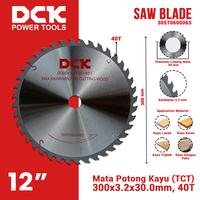 Gambar DCK Saw Blade (TCT) 12 Inci / Mata Potong Kayu 300 mm dari DCK Power Tools Indonesia Kota Administrasi Jakarta Barat 3 Tokopedia