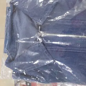 Syira Jeans Crop Top Zipper Denim Wanita Atasan Jumbo Premium Jaket