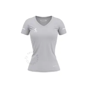 Baju Olahraga Running Gym Kaos Dry Fit Wanita Yoga Lari Fitness Sporty