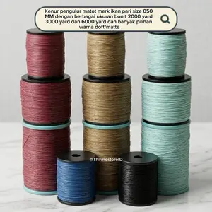 ThirmestoreID Kenur Pengulur MATOT Merk Ikan Pari Ukuran 050 MM Bonit 2000 Yard 3000 Yard Dan 6000 Yard Dengan Banyak Pilihan Warna