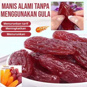 [COD+Gratis Ongkir] Ubi Jalar Ungu Kering Rendah Gula/Snack Ubi jalar ungu kering/Makanan Ringan Ubi Jalar Kristal Rendah Gula/Keripik Ubi Manis Alami Camilan Sehat
