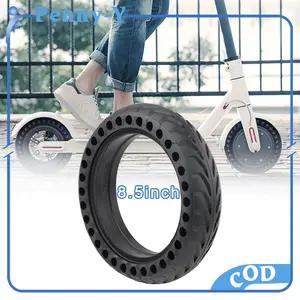 Ban Solid Skuter Listrik M365 Ban Luar Honeycomb 8.5 Inch Ban Luar Skuter Listrik Untuk Xiaomi Mijia