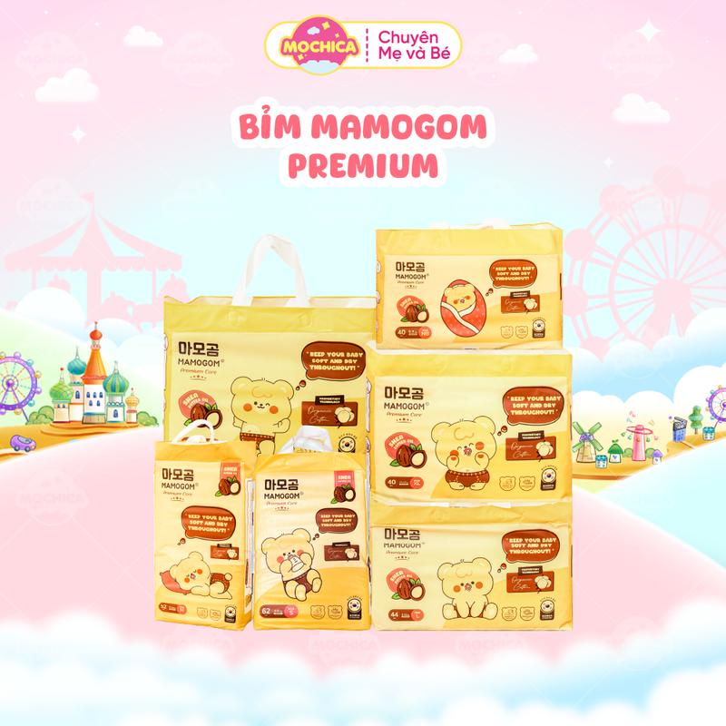 Tã/Bỉm Mamogom Premium dán/quần hữu cơ cao cấp công nghệ Hàn Quốc đủ size cho bé