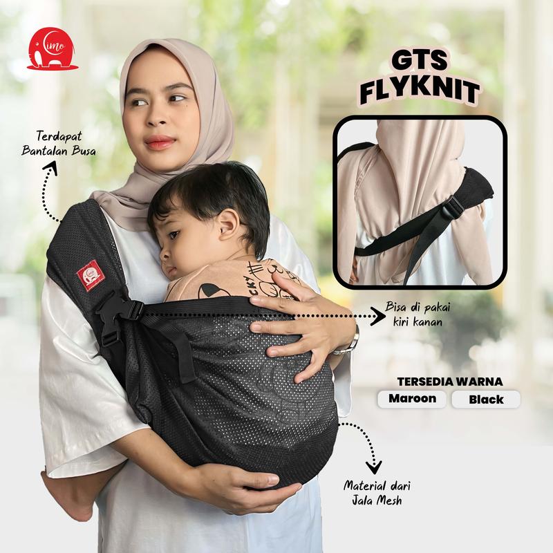 CIMO BABY - Flyknit Gendongan Geos Bayi Samping Ajustable Gendongan Jaring 1