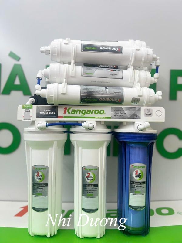 MỚI BẢO HÀNH CHÍNH HÃNG Máy lọc nước Hydrogen Kangaroo 10 lõi KG100HG KV 0