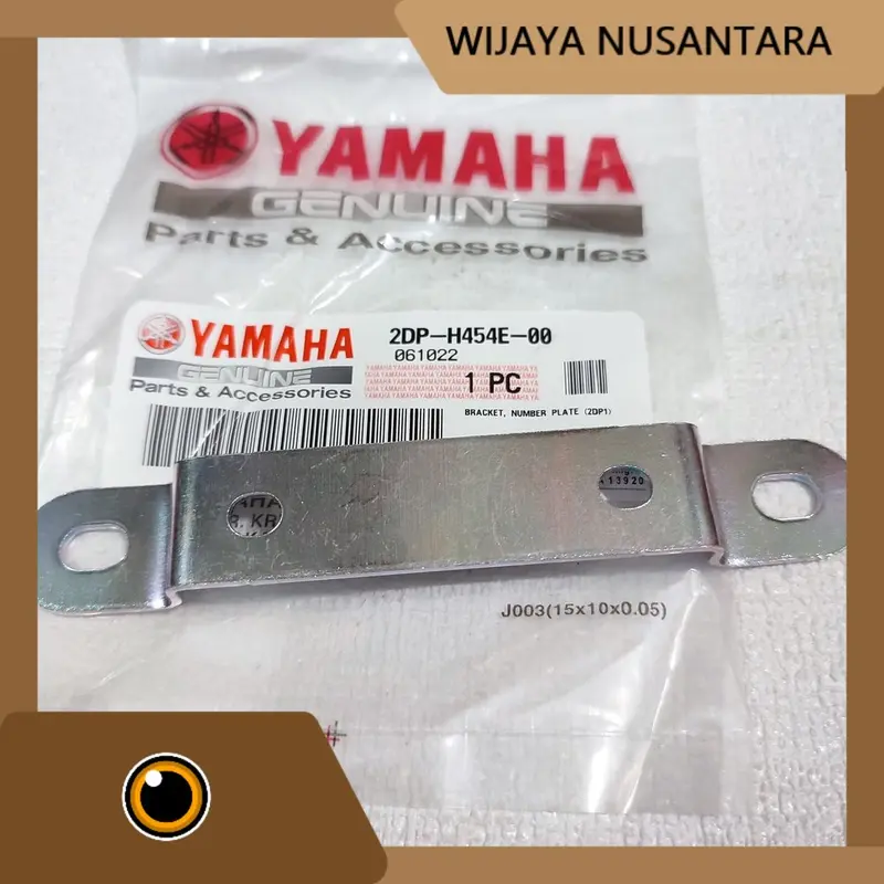 DUDUKAN PLAT NOMOR N MAX NMAX LEXI ASLI ORI YAMAHA 2DP-H454E-00 2