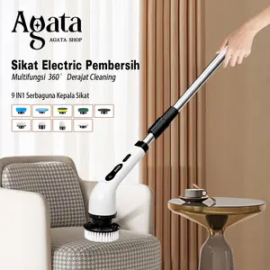 Sikat Pembersih Electric 8IN1 Multifungsi Portable Tanpa Kabel Cleaning Bruch Membersihkan Noda - JY-6010