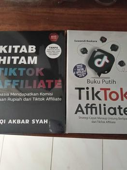 Product Review of Paket 2 Buku Isi Buku Putih Tiktok Affiliate + Kitab Hitam Tiktok Affiliate from W**2 1