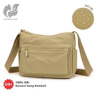 Gambar Tas Selempang Wanita Slingbag Shoulder Bag Bahan Anti Air Fashion COLORFUL FOX 1223 - Light Blue dari Colorful Fox Kota Administrasi Jakarta Barat 1 Tokopedia