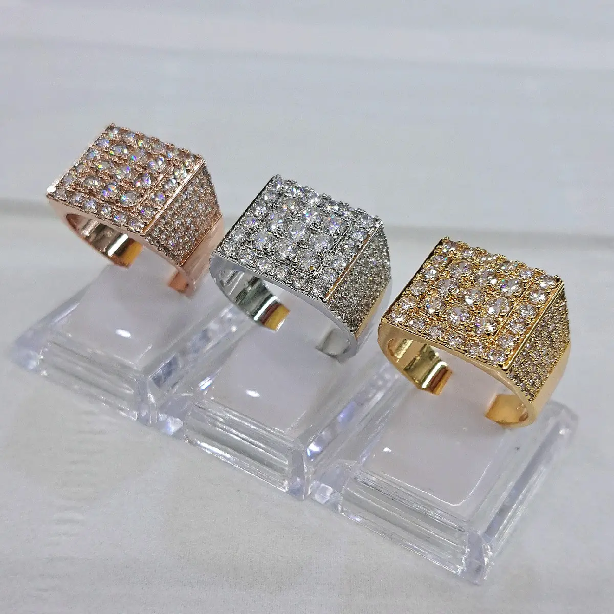 Cincin pria (48) full b3rlian super titanium steel Ring Ring