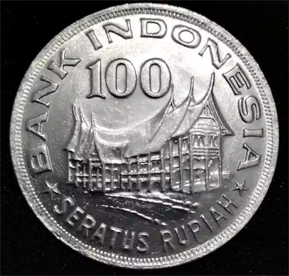 Uang Kuno 100 Rupiah tahun 1978 Indonesia