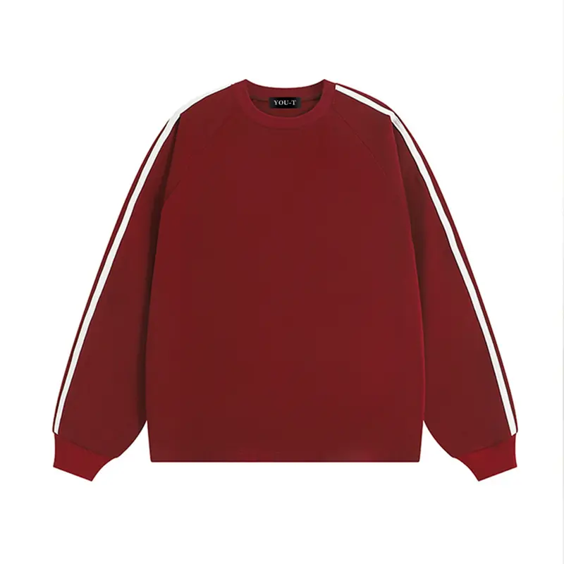 JKTee Sweatshirt Stripes Oversized | Katun Premium Unisex | Model Lengan Panjang dengan Desain Sporty Minimalis | Daily Fashion OOTD | unisex Pria dan Wanita | COD 1