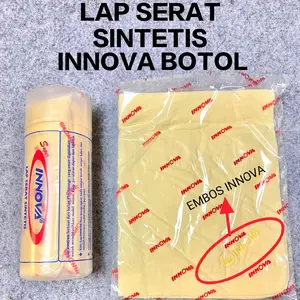LAP SINTETIS INNOVA BESAR EMBOS BOTOL 43X32CM TEBAL BERSERAT