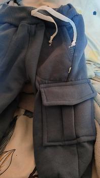 Product Review of Celana Cargo Anak Usia 0-5 Tahun Size S M L Celana Jogger Anak Bahan Plecce Masa kini Cewek Katun Unisex from z**a 1