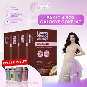[PAKET 1 BULAN FREE TUMBLR] [NEW] LOEWY CHOICE Calobye Drink Minuman Rasa Cokelat