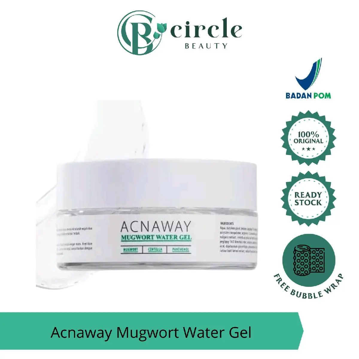 (Ready) Acnaway Mugwort Water Gel Moisturizer 30gr
