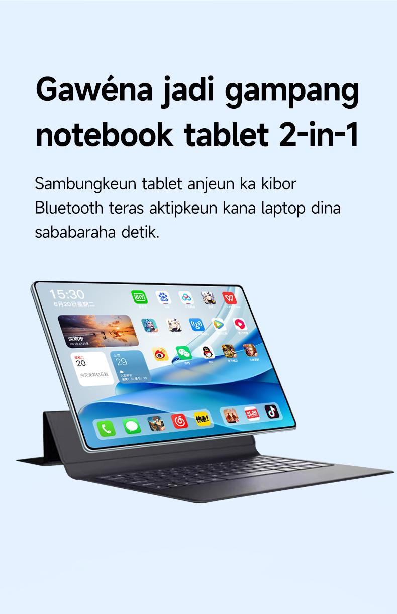 (COD)2025 Baru 5G matepad H13 Pro10.3" Tablet [16GB+1TBl|Pengalaman Pro Layaknya PC |120Hz OLED Real Color FullView Display | Ultra-tipi Wifi