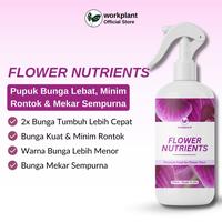 Gambar Workplant - Flower Nutrients Pupuk Bunga Lebat Tahan Rontok & Warna Cerah Untuk Semua Jenis Tanaman Hias Penyubur Bunga Cepat Mekar, Pupuk Tanaman Hias Rajin Berbunga, Aman untuk Semua Tanaman dari workplant official Kota Surabaya 5 Tokopedia